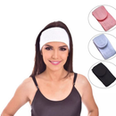 Kit 3 Faixas Atoalhadas para Cabelo – Limpeza Facial, Skincare e Maquiagem