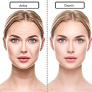 Kit 16 Peças Reutilizável para Rosto – Adesivo de Silicone Gel Antirrugas e Linhas Faciais