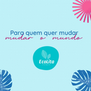 Creme de pentear clássico ecolita | finalizador de cachos | coco, abacate e amêndoas | Artesanal.